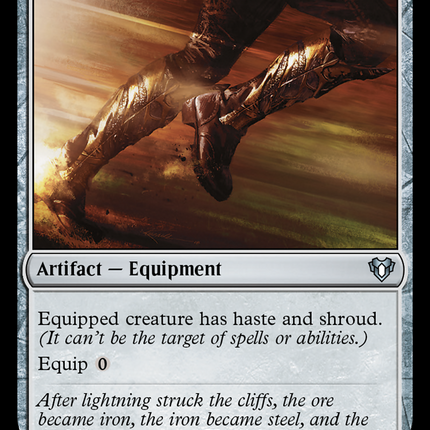 Lightning Greaves (CMM) [The List]