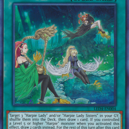 Harpie's Feather Rest [LED4-EN004] Ultra Rare