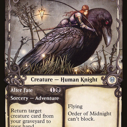 Order of Midnight // Alter Fate (Showcase) [Throne of Eldraine]