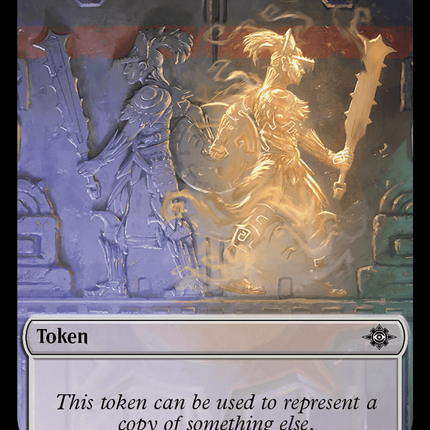 Copy // Dinosaur (0001) Double-Sided Token [The Lost Caverns of Ixalan Tokens]