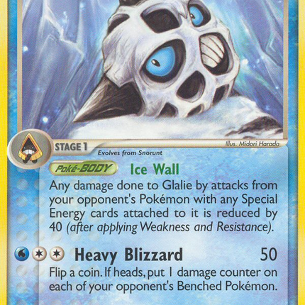 Glalie (34/101) [EX: Hidden Legends]