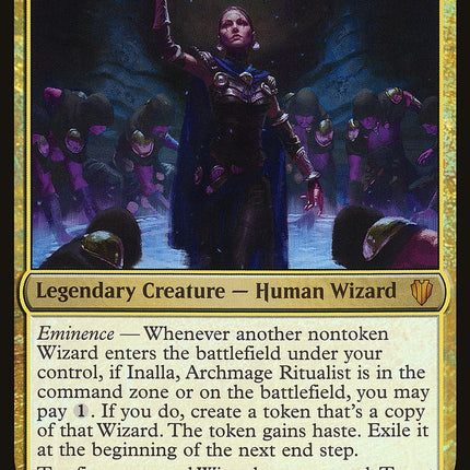 Inalla, Archmage Ritualist (Oversized) [Commander 2017 Oversized]