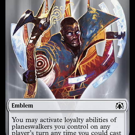 Phyrexian Myr // Teferi's Talent Emblem Double-Sided Token [March of the Machine Tokens]