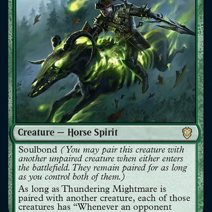 Thundering Mightmare [Innistrad: Crimson Vow Commander]