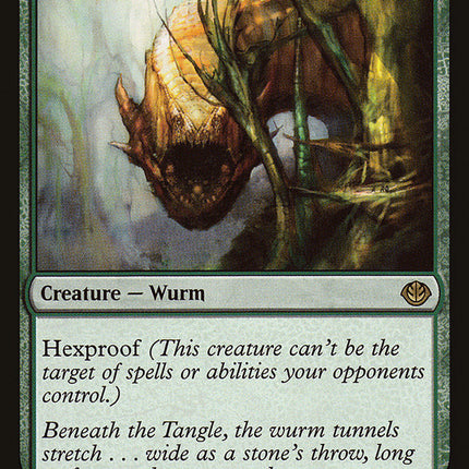 Plated Slagwurm (Garruk vs. Liliana) [Duel Decks Anthology]
