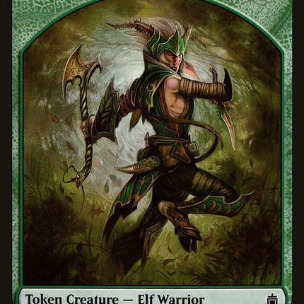 Elf Warrior Token [Commander Anthology Tokens]