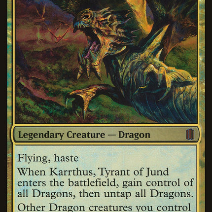 Karrthus, Tyrant of Jund (Oversized) [Commander's Arsenal Oversized]