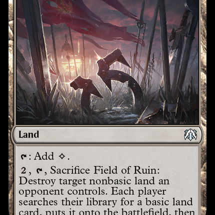 Field of Ruin [March of the Machine Commander]