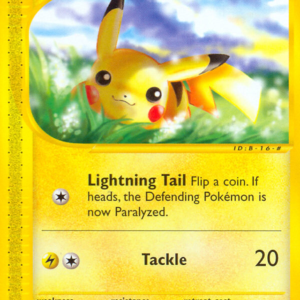 Pikachu (124/165) [Expedition: Base Set]