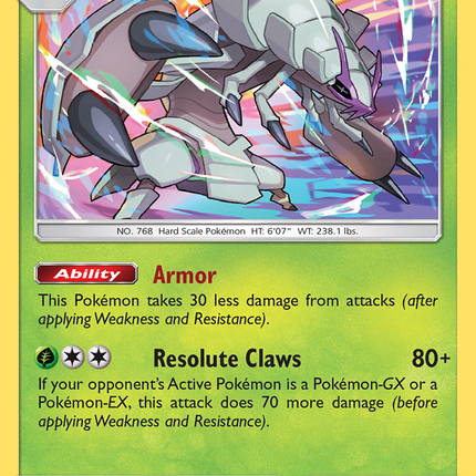 Golisopod (SM52) [Sun & Moon: Black Star Promos]