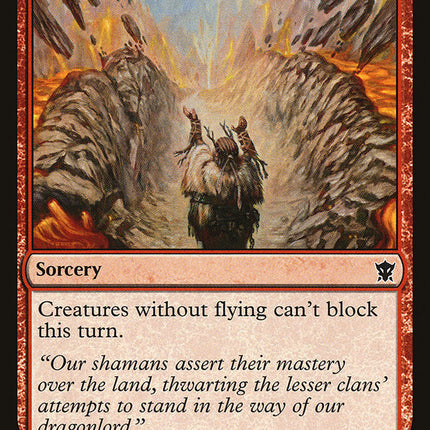 Magmatic Chasm [Dragons of Tarkir]