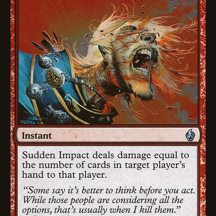 Sudden Impact [Premium Deck Series: Fire and Lightning]