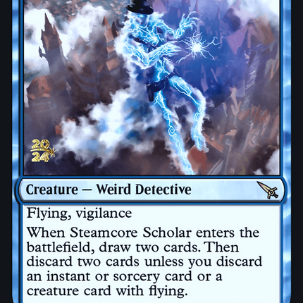 Steamcore Scholar [Murders at Karlov Manor Prerelease Promos]