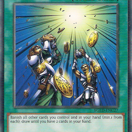 Card of Sanctity [YGLD-ENC27] Common