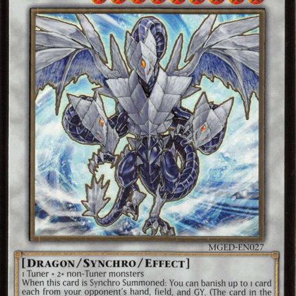 Trishula, Dragon of the Ice Barrier [MGED-EN027] Gold Rare