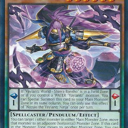 Nazuki the Vaylantz Ninja [TAMA-EN003] Rare
