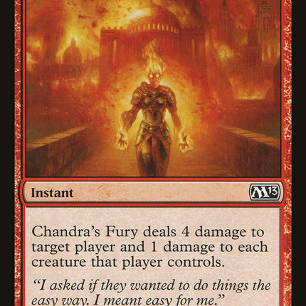 Chandra's Fury [Magic 2013]