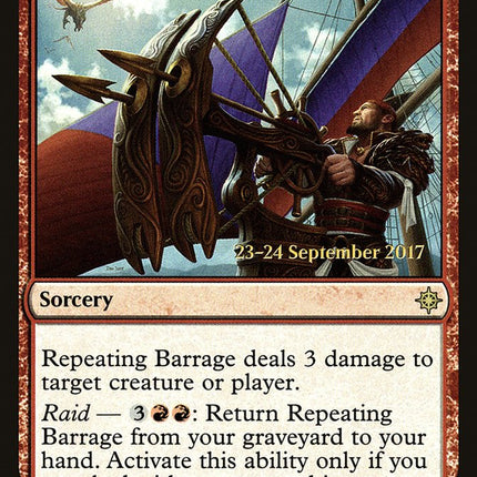 Repeating Barrage [Ixalan Prerelease Promos]