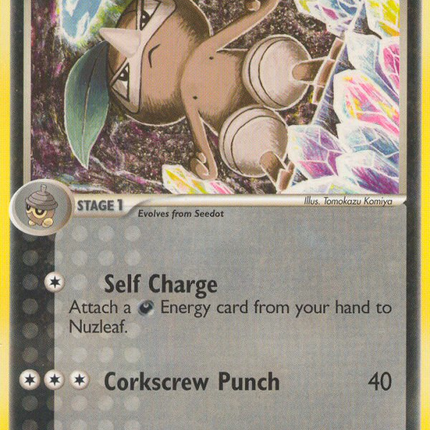 Nuzleaf (39/100) [EX: Crystal Guardians]