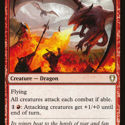 Warmonger Hellkite [Commander Anthology Volume II]