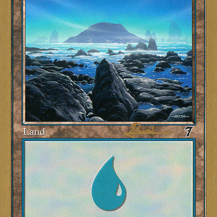 Island (ar334) (Antoine Ruel) [World Championship Decks 2001]
