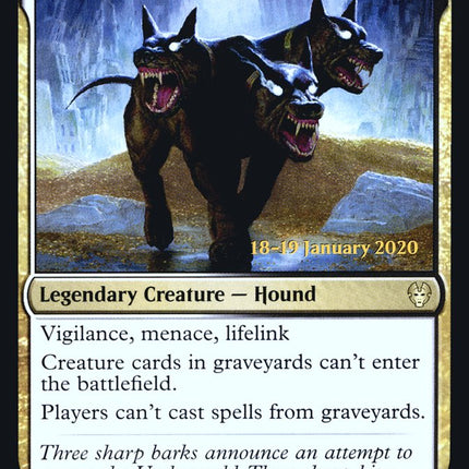 Kunoros, Hound of Athreos [Theros Beyond Death Prerelease Promos]