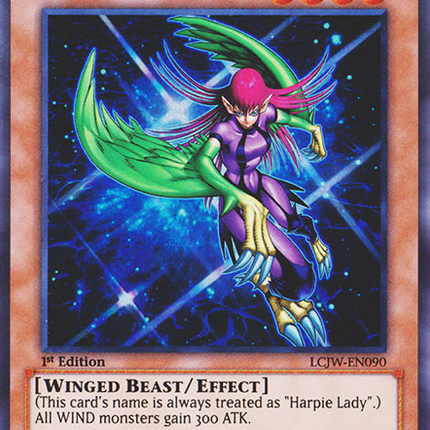 Harpie Lady 1 [LCJW-EN090] Super Rare