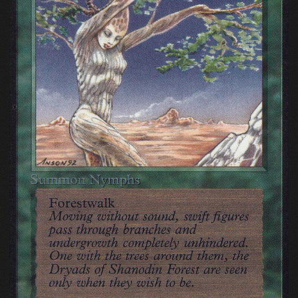 Shanodin Dryads [Alpha Edition]