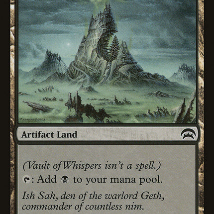 Vault of Whispers [Planechase]
