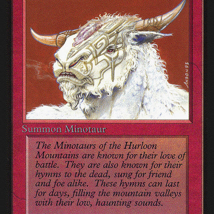 Hurloon Minotaur [International Collectors' Edition]