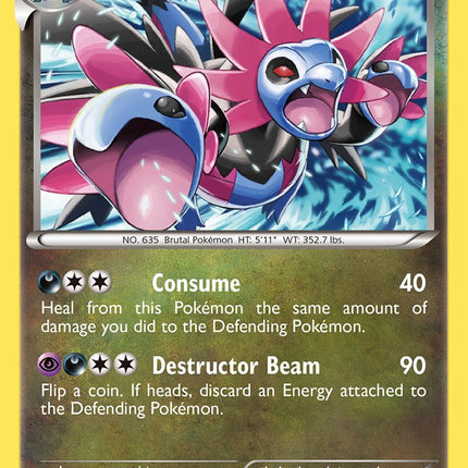 Hydreigon (98/124) (Cracked Ice Holo) (Theme Deck Exclusive) [Black & White: Dragons Exalted]