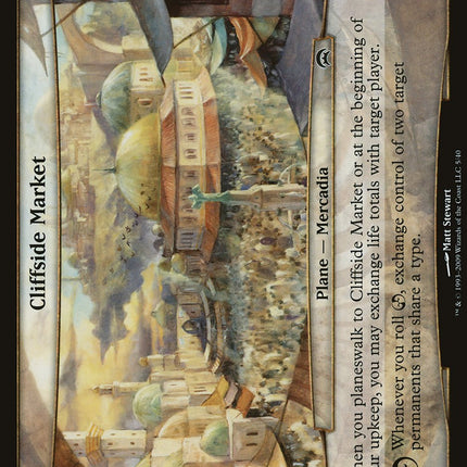 Cliffside Market (Planes) [Planechase Planes]