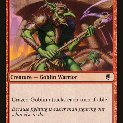 Crazed Goblin [Darksteel]