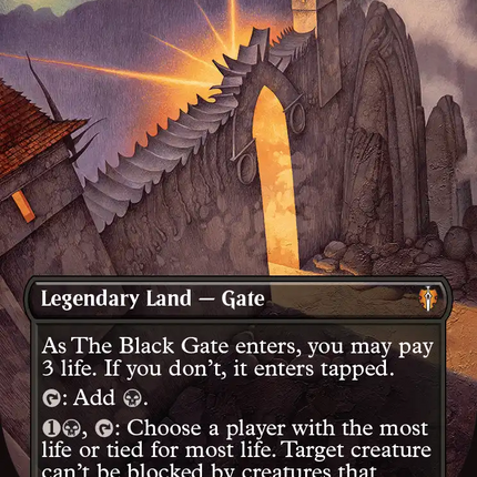 The Black Gate (Borderless) [The Hobbit: Eternal-Legal]