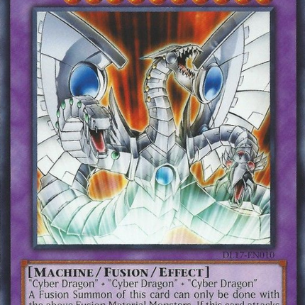 Cyber End Dragon (Blue) [DL17-EN010] Rare
