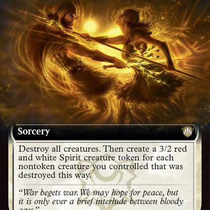 Ceaseless Conflict (Extended Art) [Secrets of Strixhaven Commander]