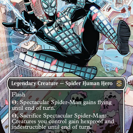 Spectacular Spider-Man (0237) (Borderless) (Textured Foil) [Marvel's Spider-Man]