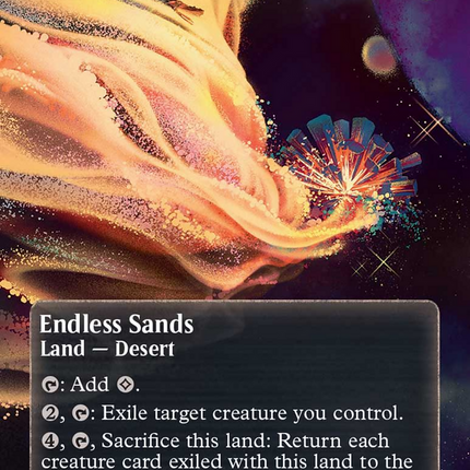 Endless Sands (0060) (Borderless) [Edge of Eternities: Stellar Sights]