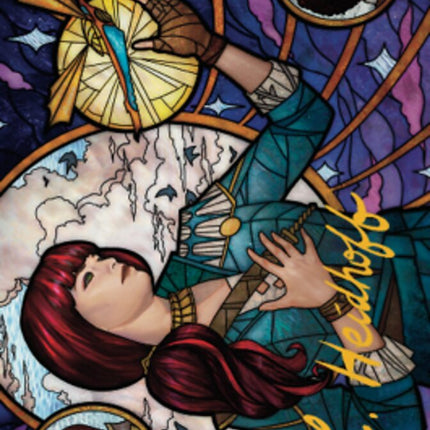 Jhoira, Ageless Innovator Art Card (Gold-Stamped Signature) [Dominaria United Art Series]