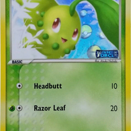 Chikorita (51/115) (Stamped) [EX: Unseen Forces]