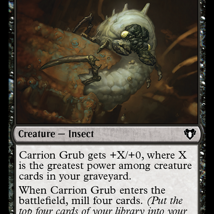 Carrion Grub [Commander Masters]