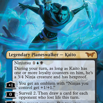 Kaito, Bane of Nightmares (Borderless) [Duskmourn: House of Horror]