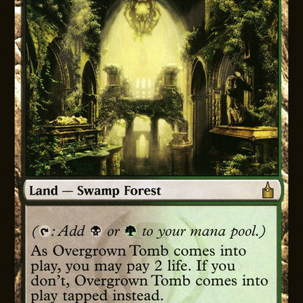 Overgrown Tomb [Ravnica: City of Guilds]