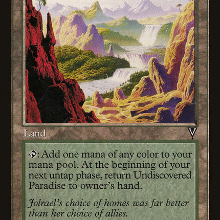 Undiscovered Paradise [Visions]