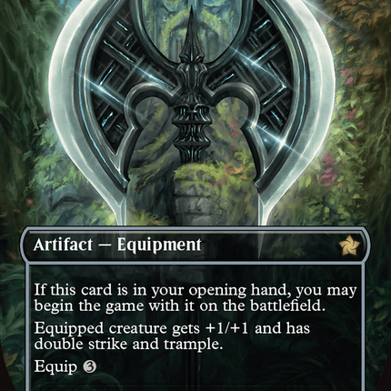 Leyline Axe (Borderless) [Foundations]