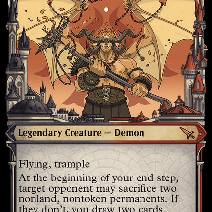 Rakdos, Patron of Chaos (Showcase) (0320) [Murders at Karlov Manor]