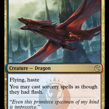 Hypersonic Dragon [Ravnica: Clue Edition]