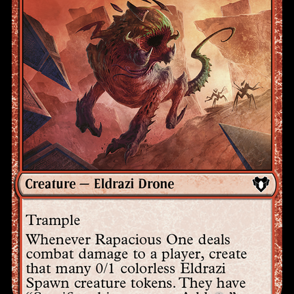 Rapacious One [Commander Masters]