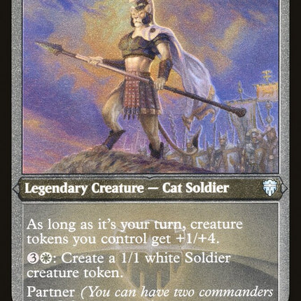 Prava of the Steel Legion (Etched) [Commander Legends]