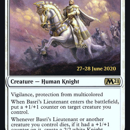 Basri's Lieutenant [Core Set 2021 Prerelease Promos]